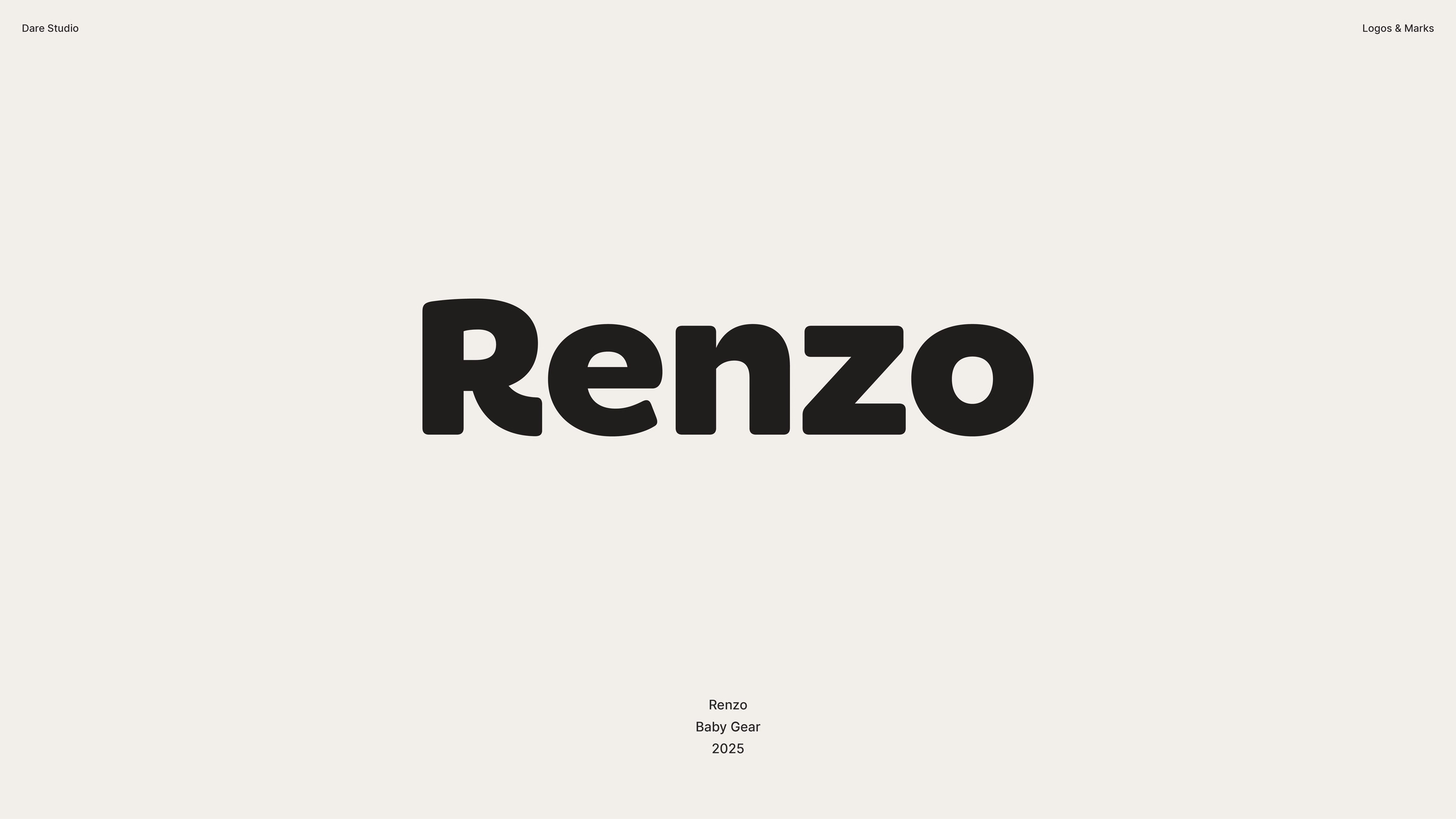 Renzo logó, babafelszerelés