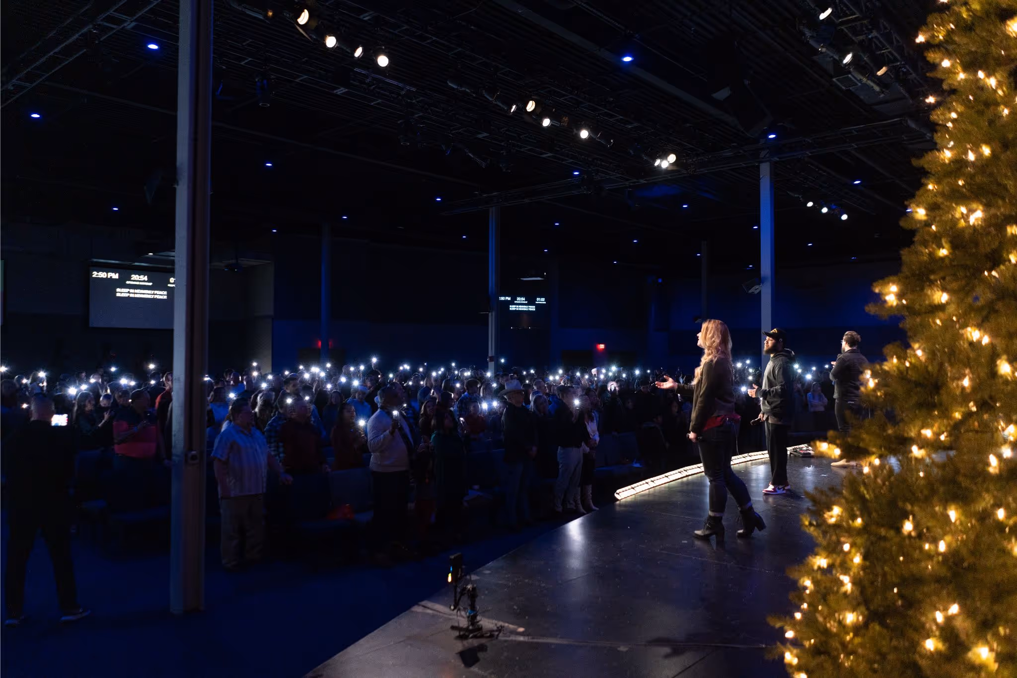 Christmas eve night at Liquid Church