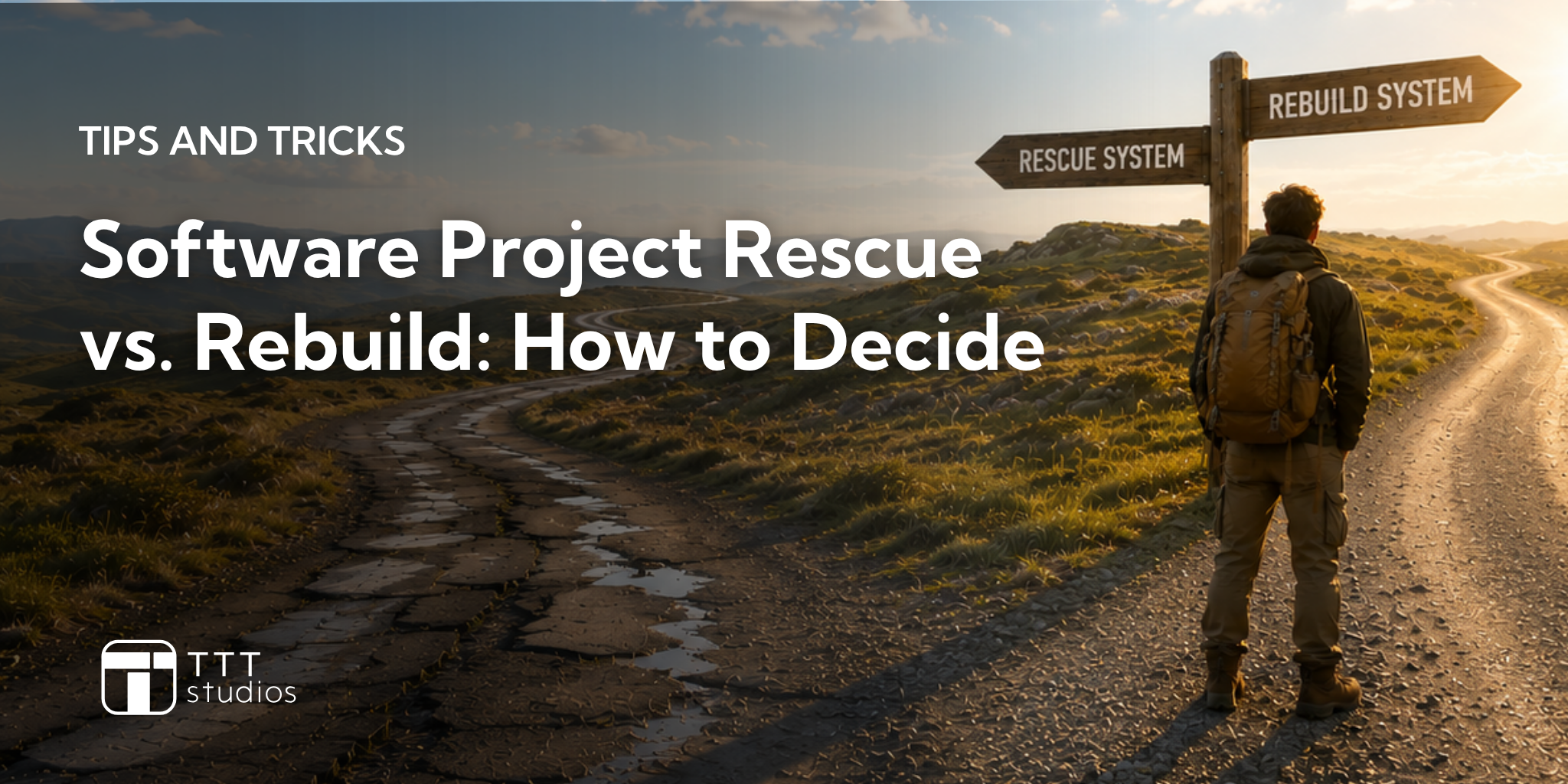 Software Project Rescue vs. Rebuild: How to Decide