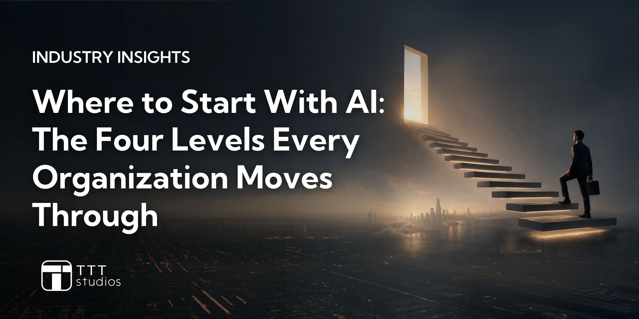 Where to Start With AI: The Four Levels Every Organization Moves Through