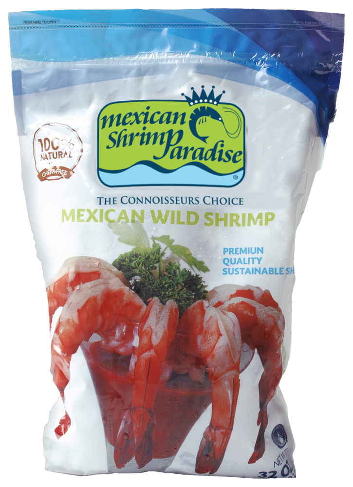 Mexican Shrimp Paradise Wild Mexican Shrimp, 2 lb bag
