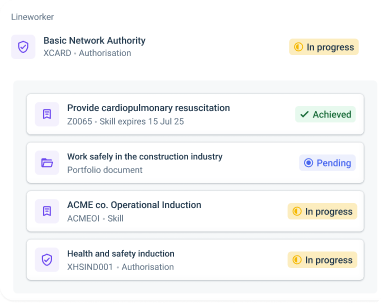 A beautiful first aid lesson plan set up in the aXcelerate LMS