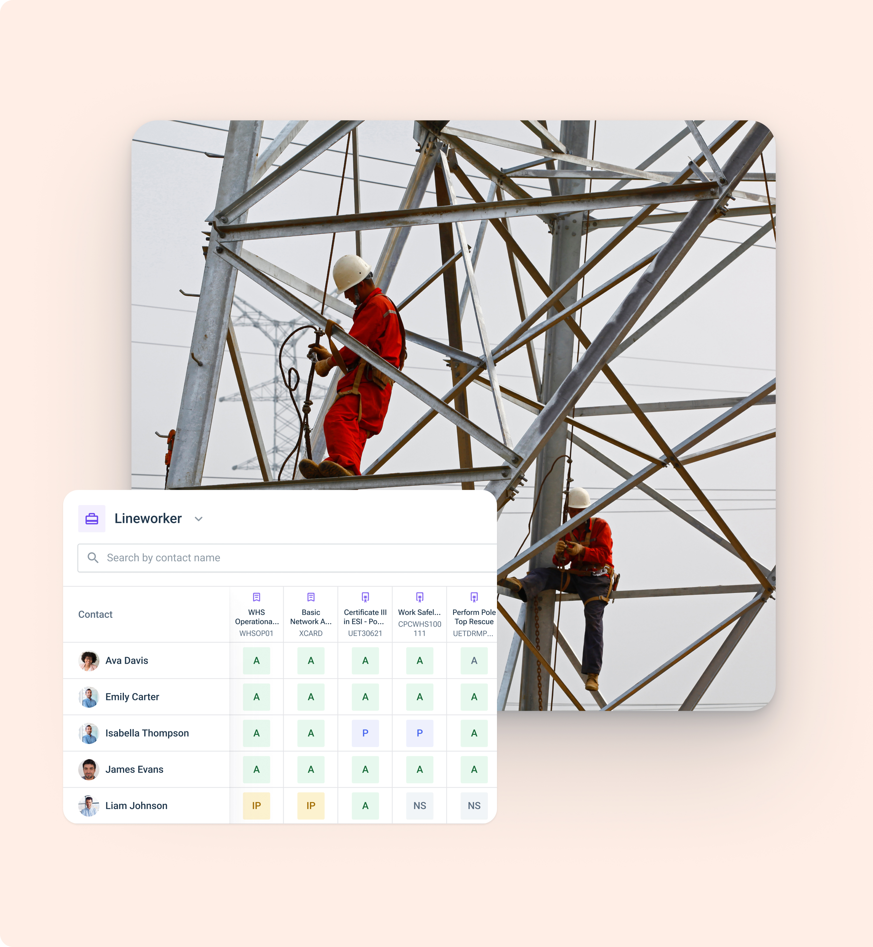 Young man facing camera, sitting on a desk in his office