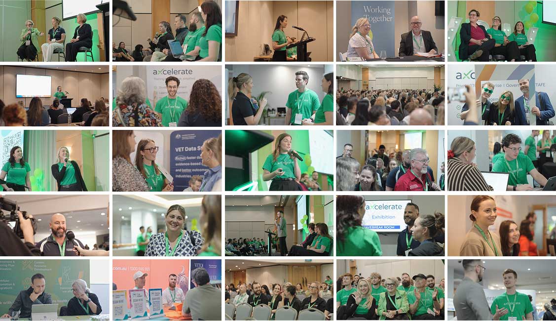 Collated photos from aXcelerate Day 2025