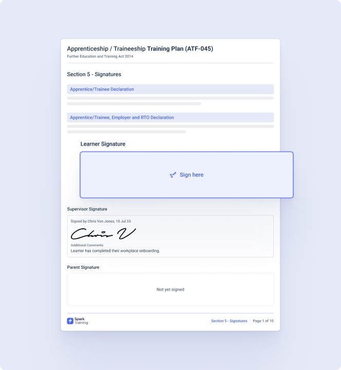UI of editing a Learner Help Request in aXcelerate