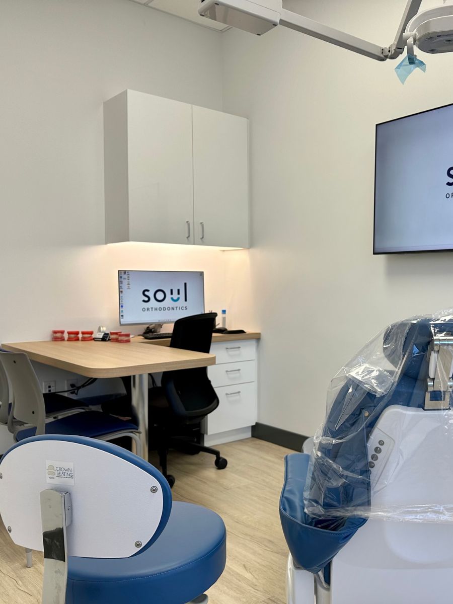 consult room for orthodontic exam in simi valley, ca