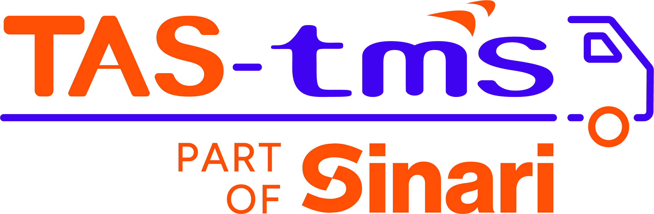 Het logo van TAS TMS.
