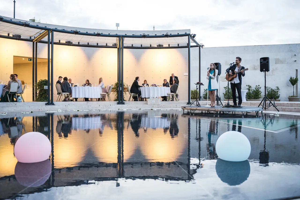 The professional staff of the Aranybástya will serve elegant sandwiches at your private event, providing first-class service to your guests.