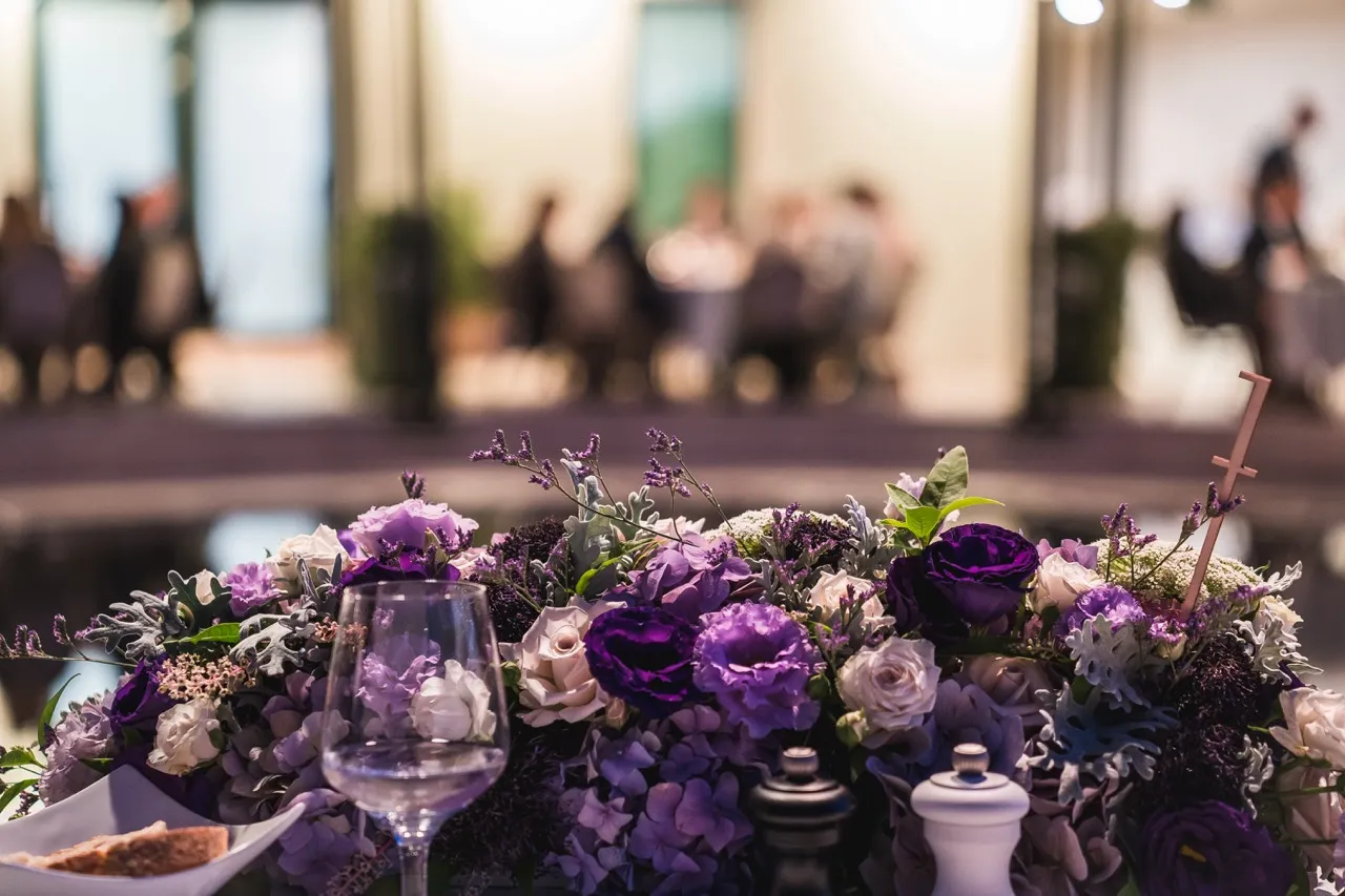 The professional staff of the Aranybástya will serve elegant sandwiches at your private event, providing first-class service to your guests.