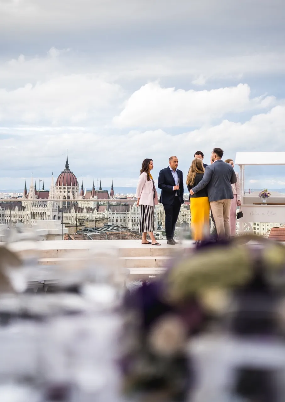 The professional staff of the Aranybástya will serve elegant sandwiches at your private event, providing first-class service to your guests.