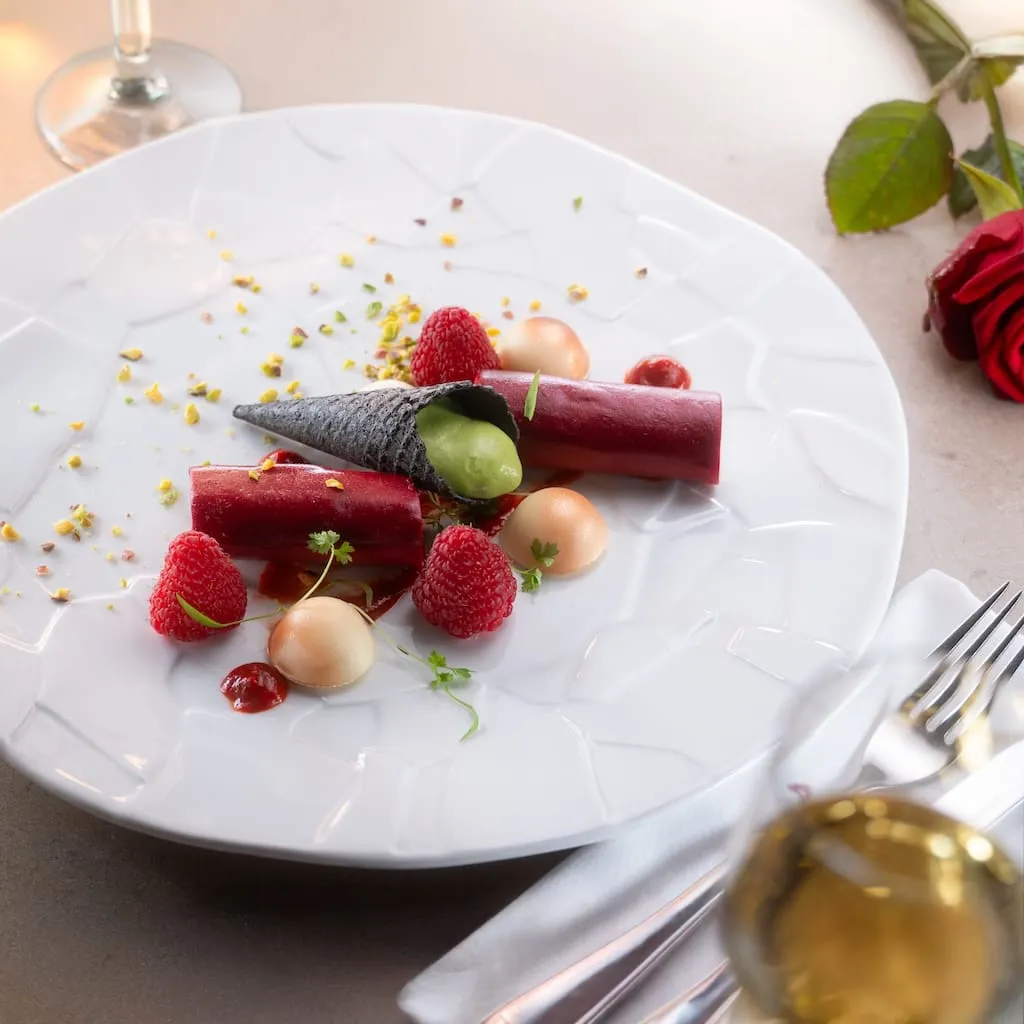 Valentine's day plate