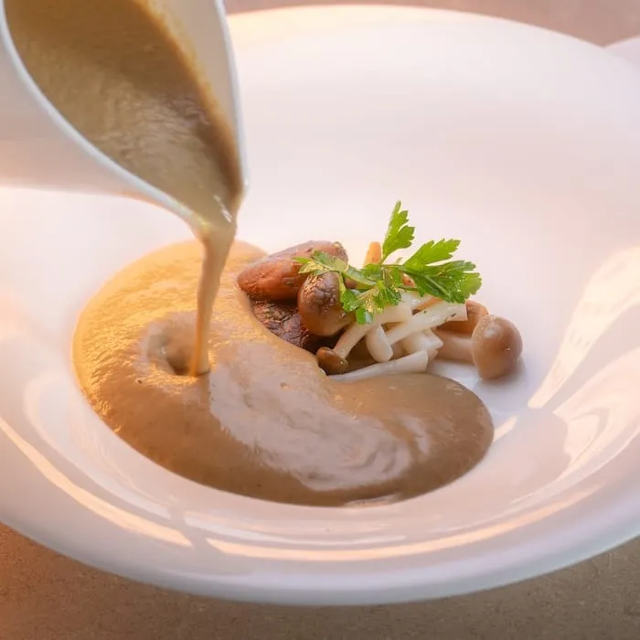 Aranybástya Soups - Best cream of mushroom soup in Budapest