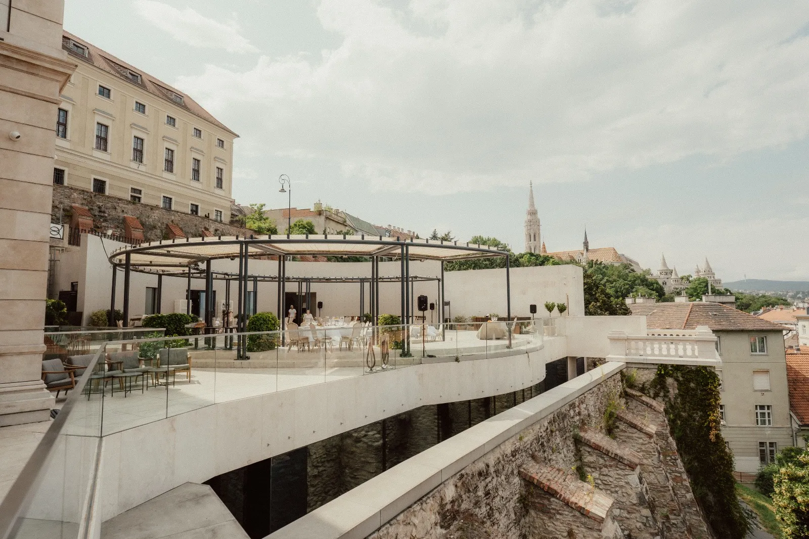 Aranybástya restaurant, Buda Castle