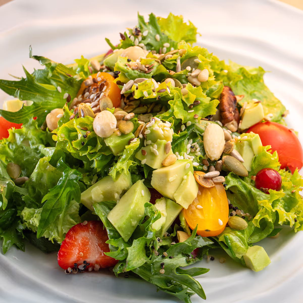 Superfood Salad – Aranybástya Menu, Buda Castle