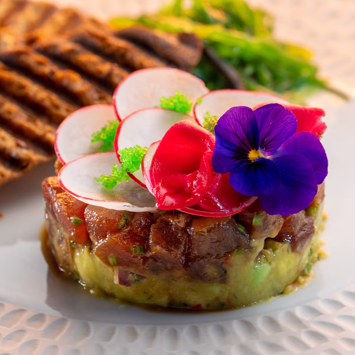 Tuna Tartare – Aranybástya Menu, Buda Castle