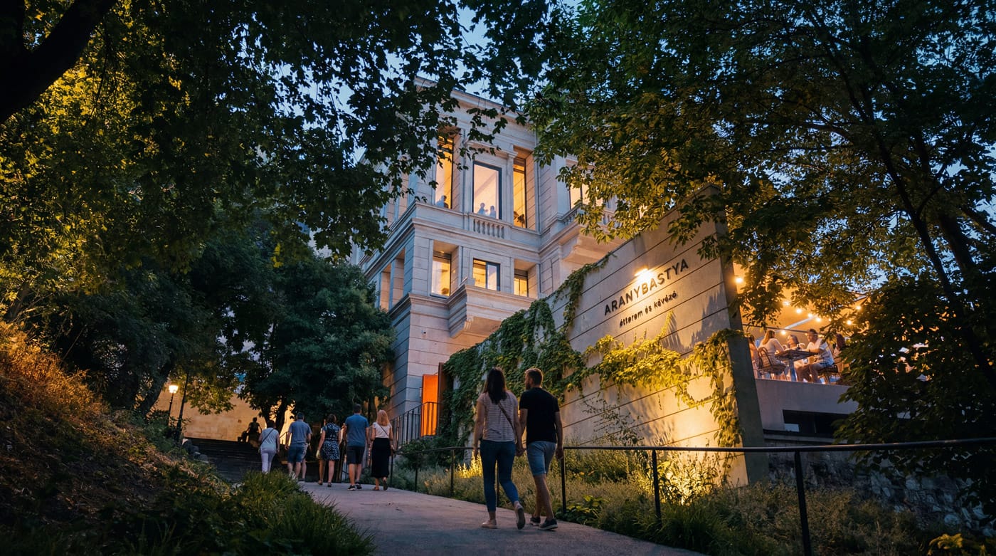 Aranybástya - Király lépcső