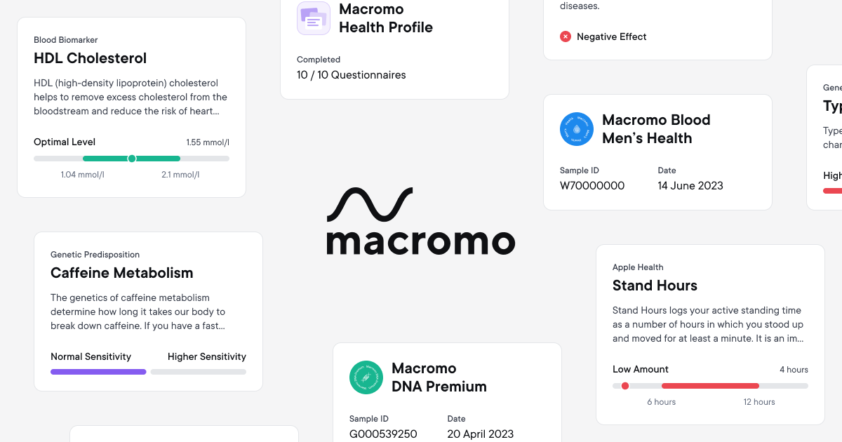 Macromo | Your Personalized Health Journey