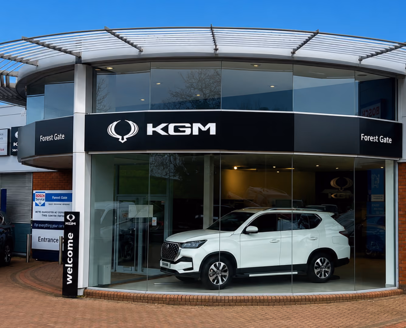 Forest Gate KGM dealership