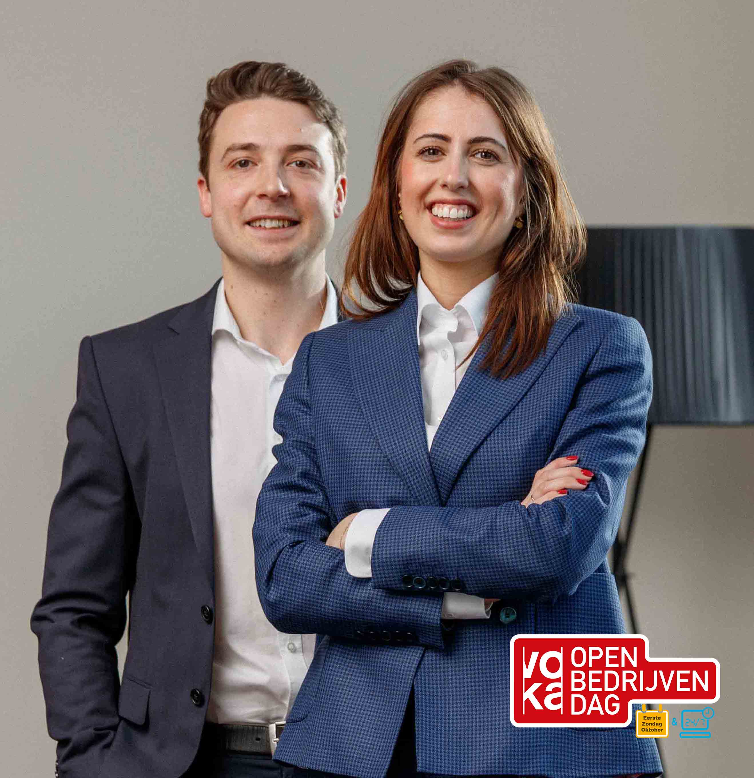 Jong koppel uitvaartsector