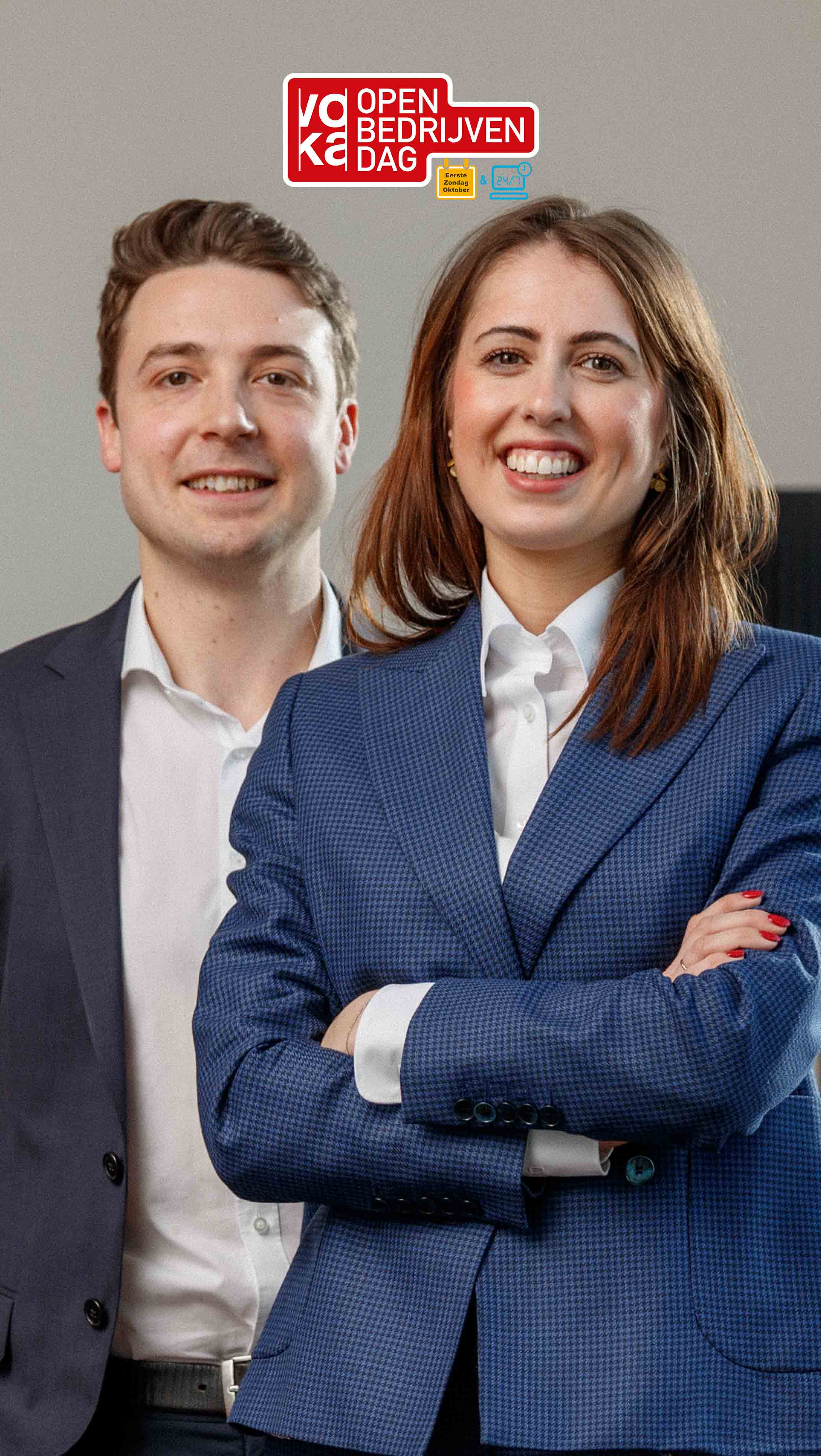 Jong koppel uitvaartsector