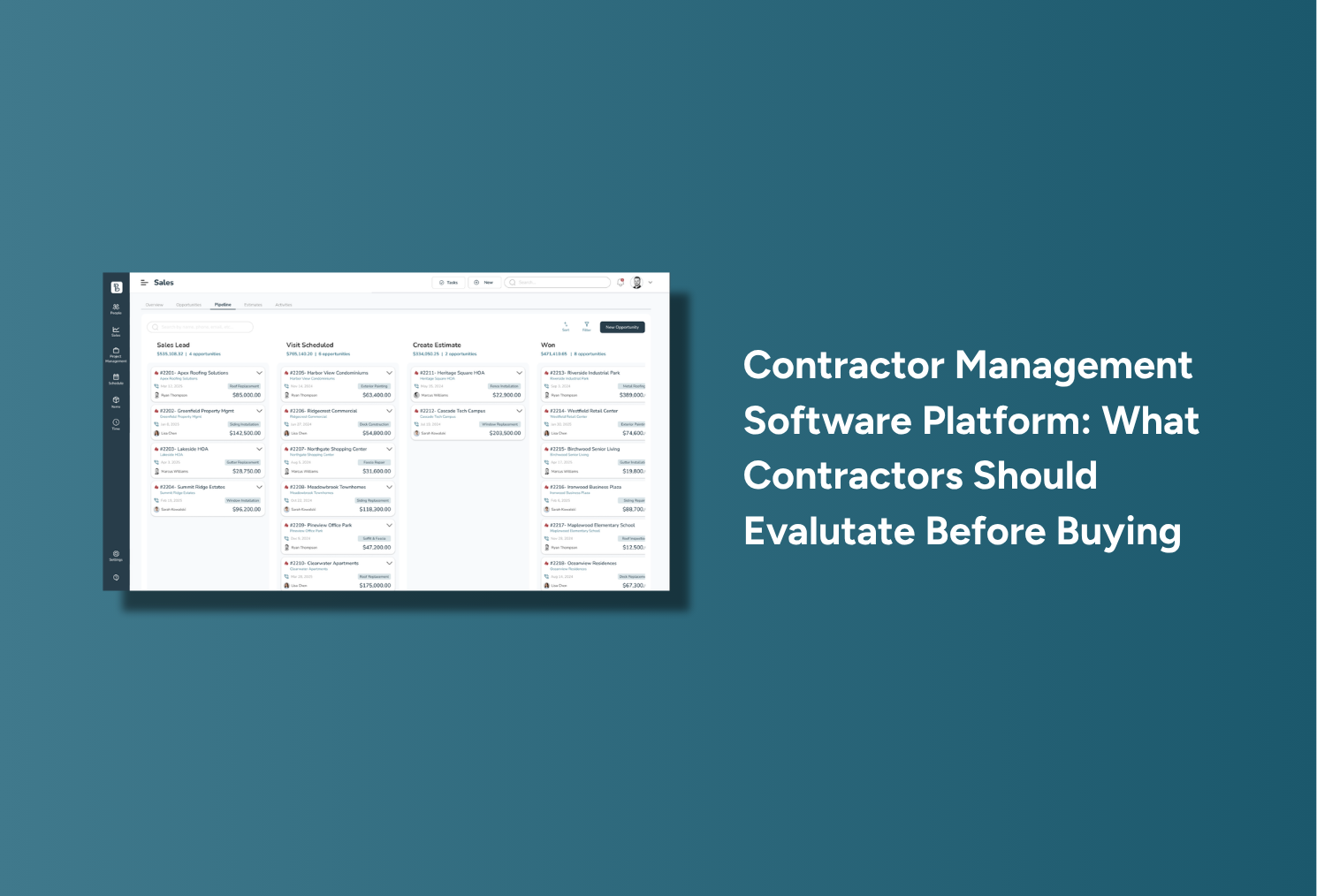 Construction Management Software Platform: What Contractors Should Evaluate Before Buying