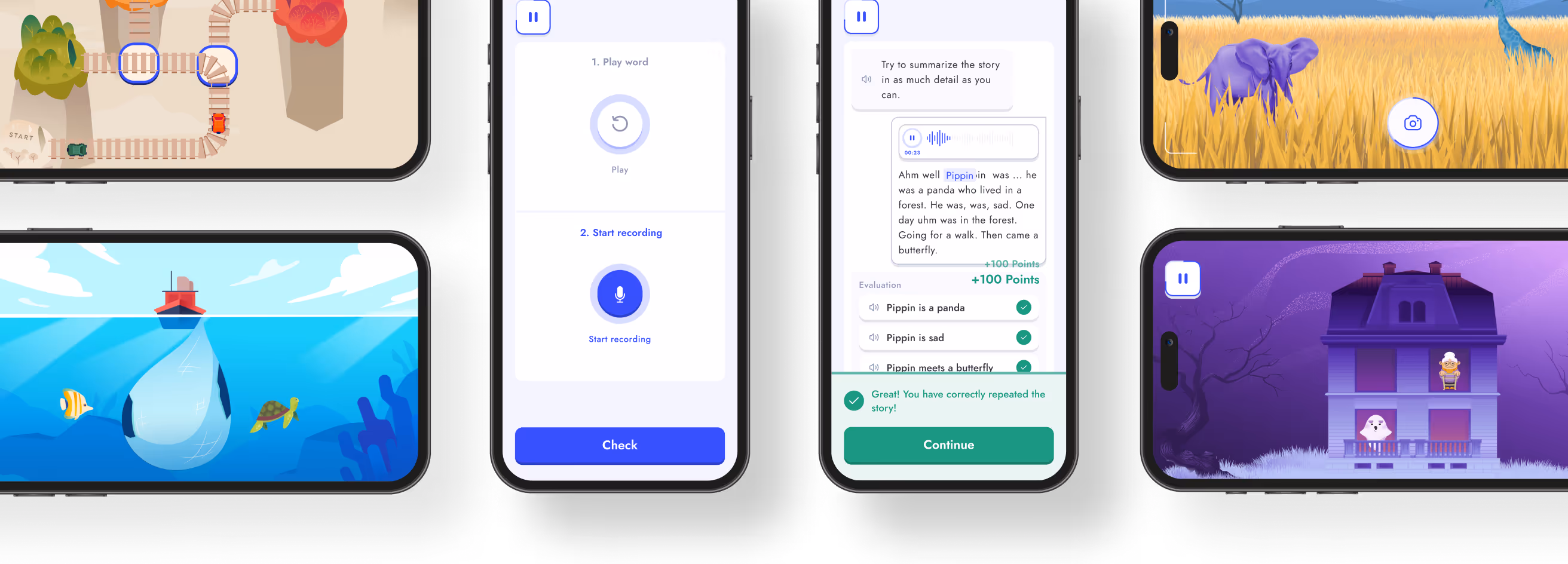 Therapy material for speech and language therapy after stroke
