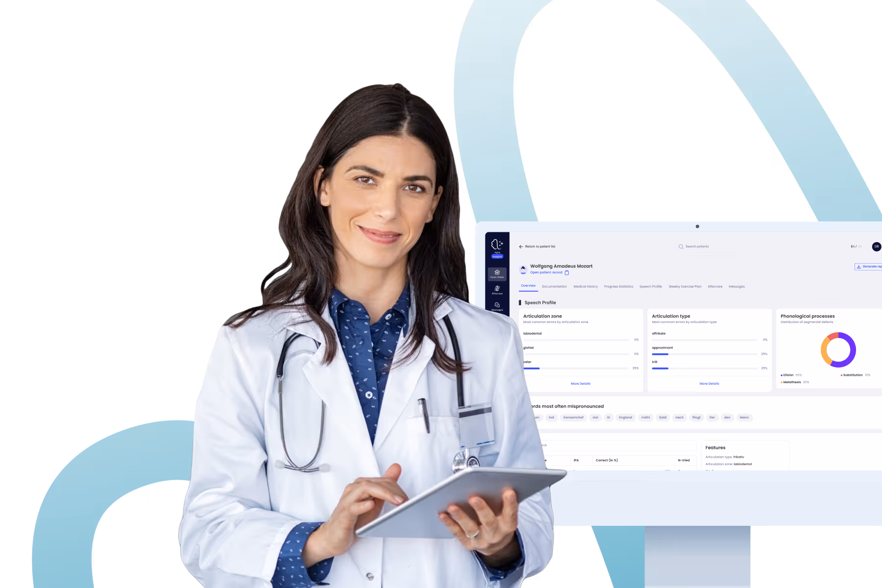 Software for neurological rehabilitation