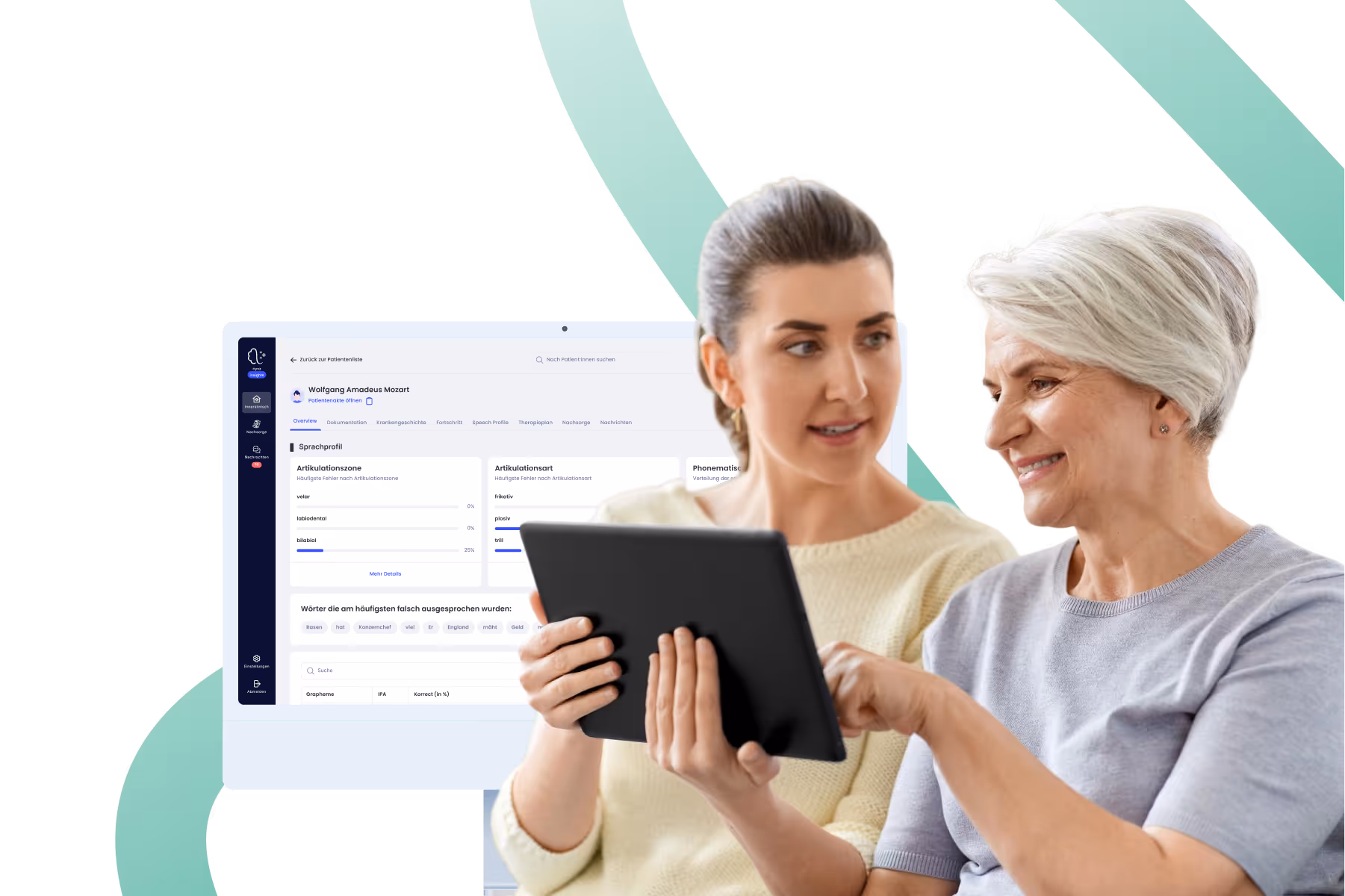 Therapiesoftware für Logopädie, Ergotherapie und Neuropsychologie
