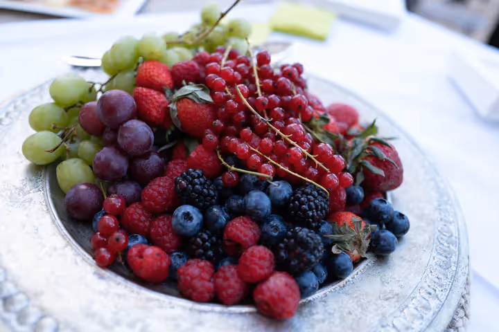 Fruit plate during event