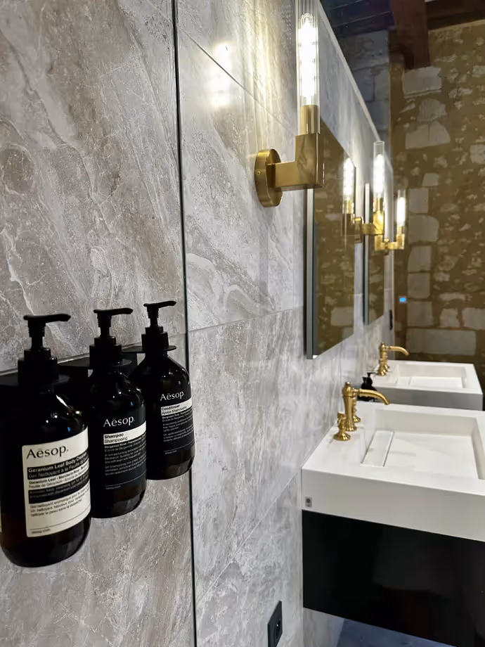 aesop in matisse bathroom 