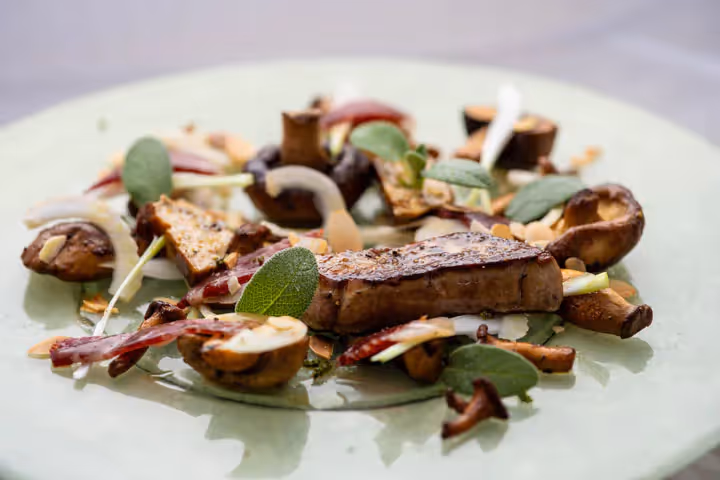 Gastronomic dish prepared with our Chef