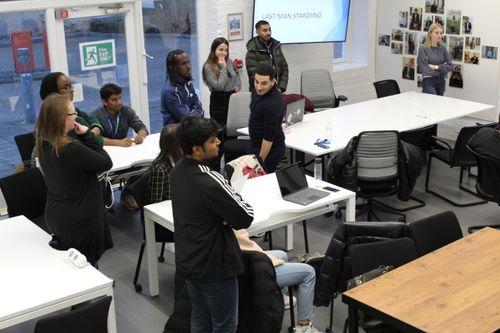 Image of Urban Rise workshop in action