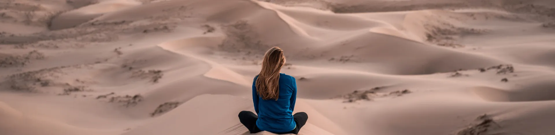 girl in the desert