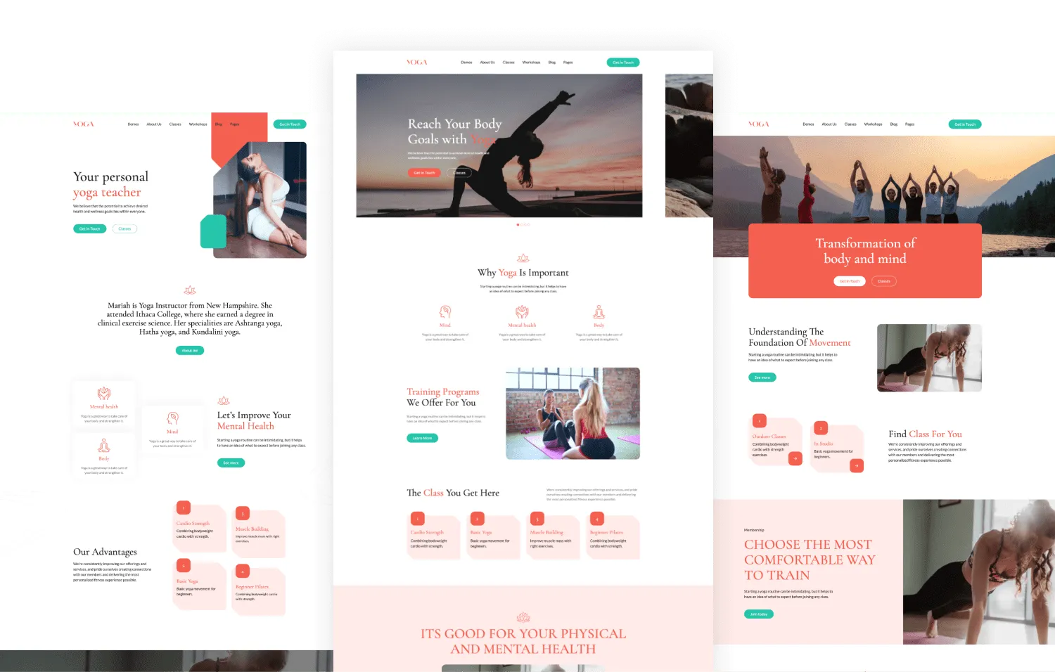 landing page banner