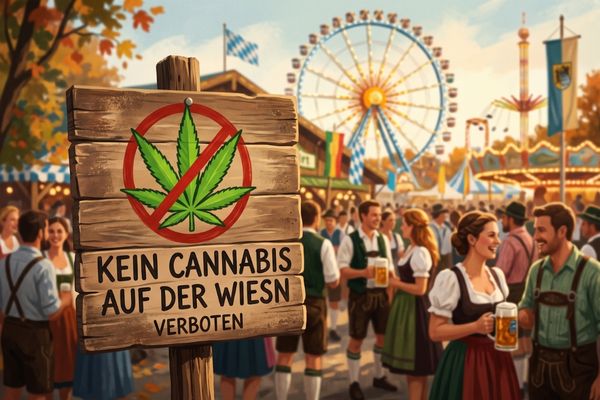 Ab morgen ist Wiesn-Zeit – und Cannabis-Konsum auf dem Festgelände strikt verboten. Was das für Cantura-Mitglieder konkret bedeutet, welche Bußgelder drohen und warum Bayern beim Thema Cannabis weiter auf stur schaltet.
