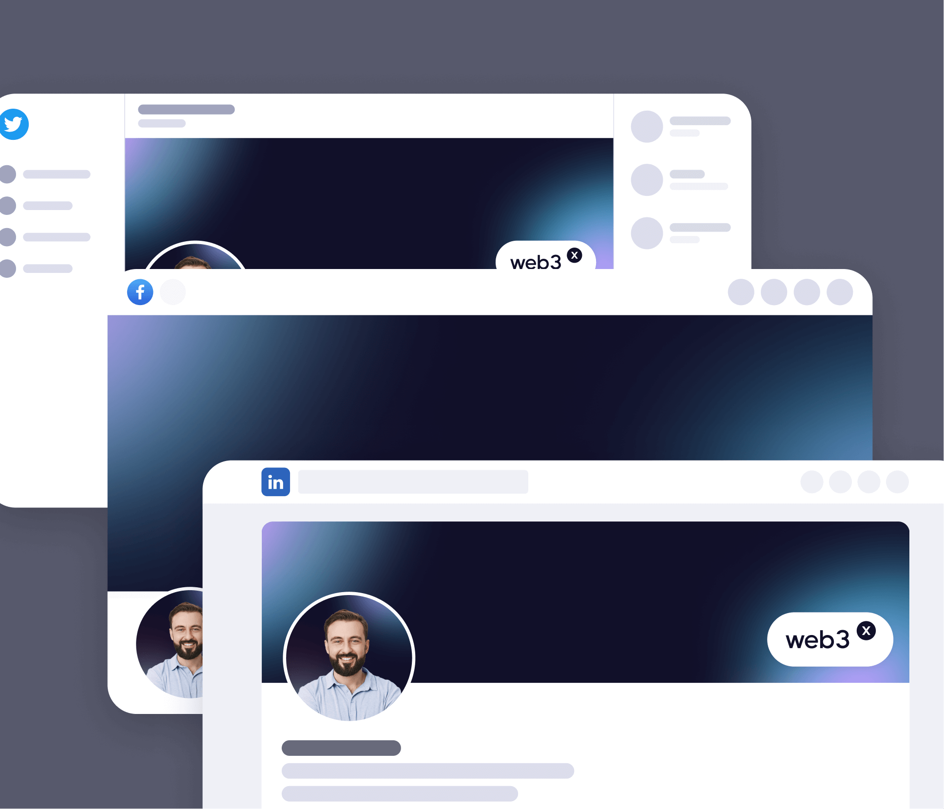 Web3 X - Social Media Assets - Crypto & Web3 Webflow Template