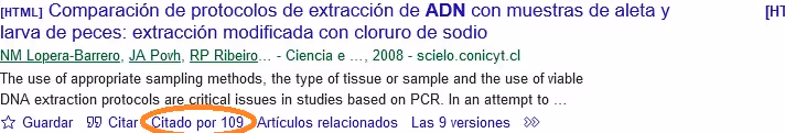 Pasos para citar correctamente en Google Académico.
