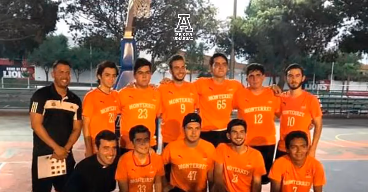 Equipo deportivo de Prepa Anáhuac.