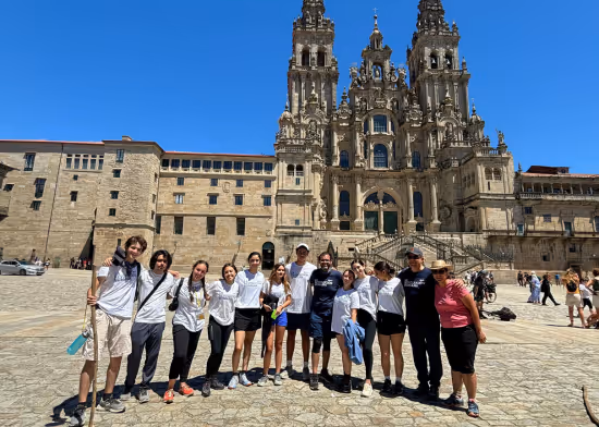 Prepa Anáhuac en el Camino de Santiago