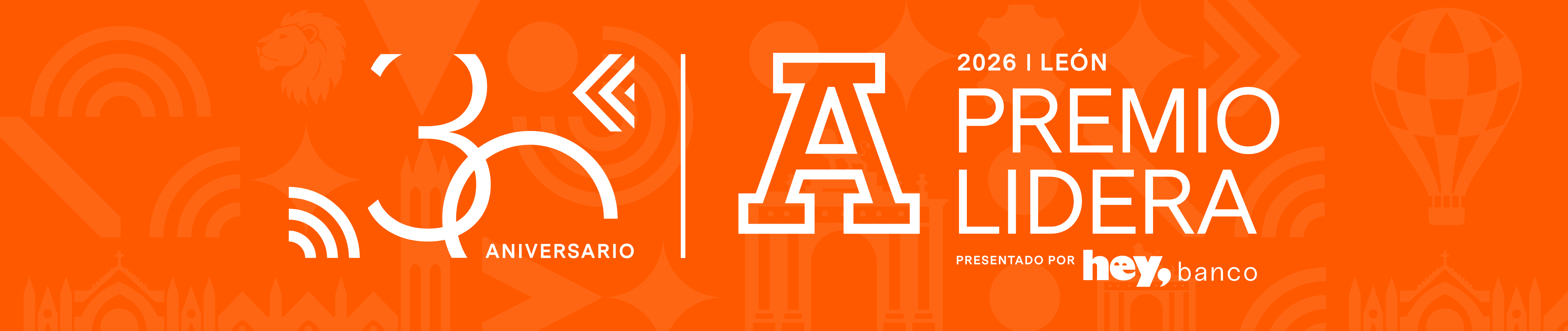 Logotipo del 30 Aniversario del Premio Lidera