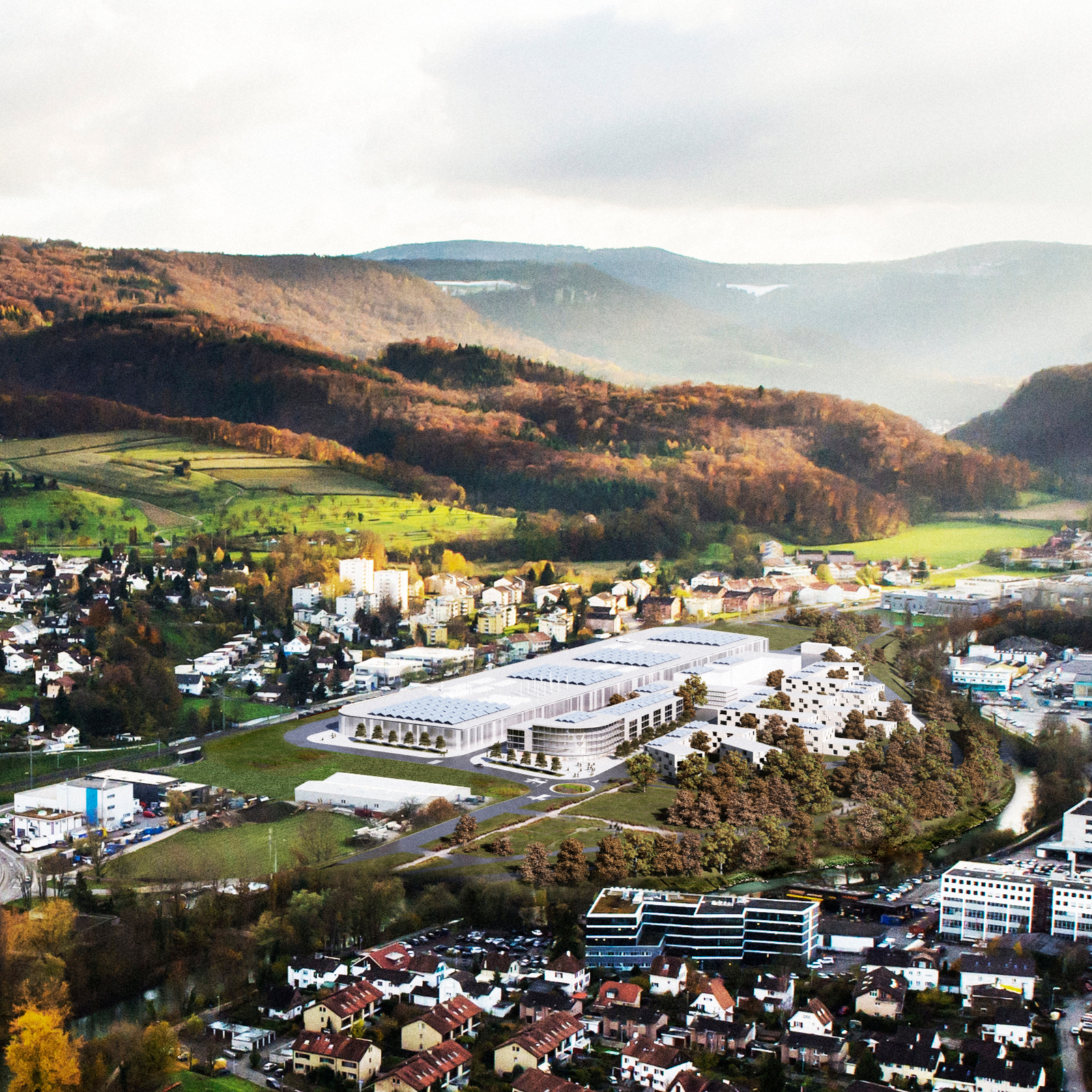 Studie zur Betrachtung von Chancen und Risiken einer weiteren Industrienutzung auf dem Areal am Standort Swissmetal in Dornach.