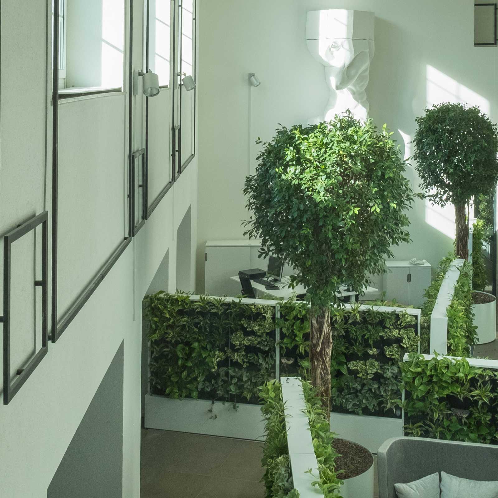 Installation of open space offices for a clinical research organisation in the premises of the old stock exchange in Basel.