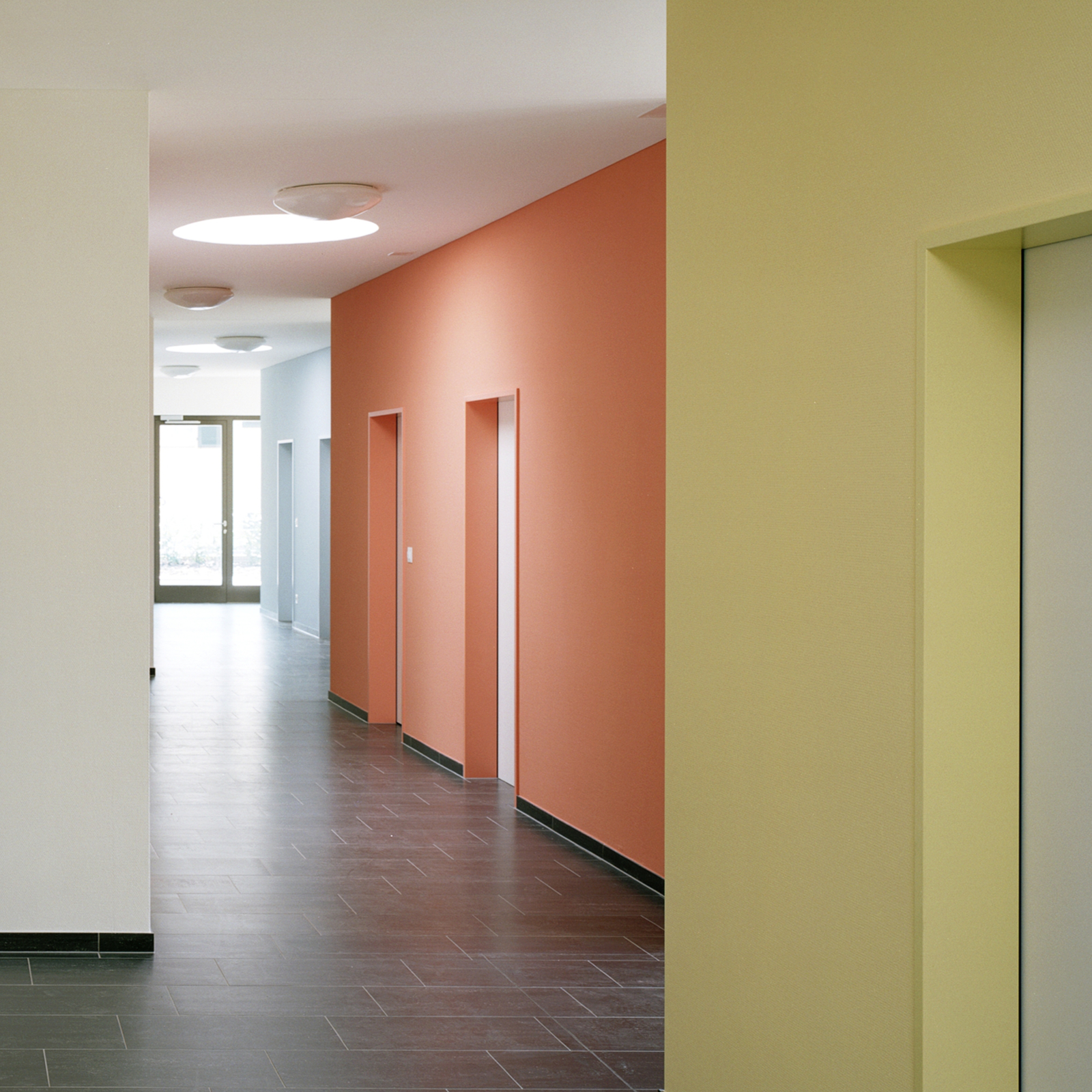 Construction of a new day care centre in Stein (AG) for the children of Novartis employees.