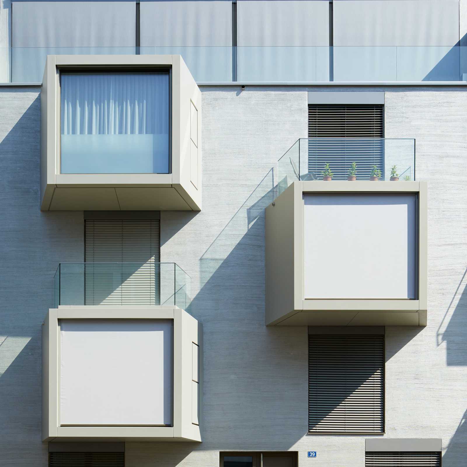 Ersatzneubau im beliebten, mit Hinterhöfen durchsetzten Bachlettenquartier.
