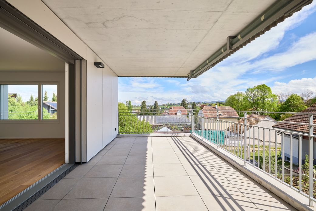 Blick Dachgeschosswohnung