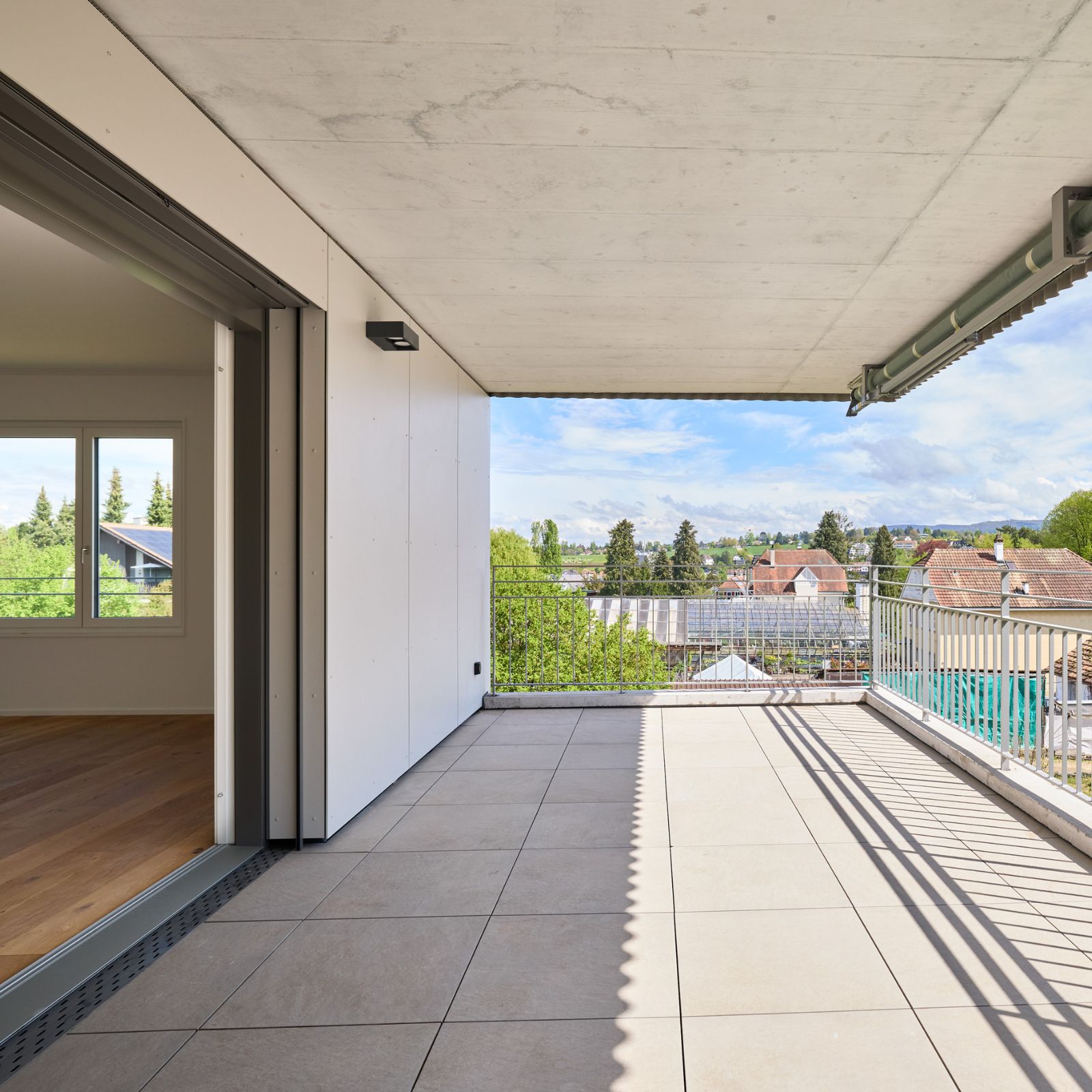 Blick Dachgeschosswohnung