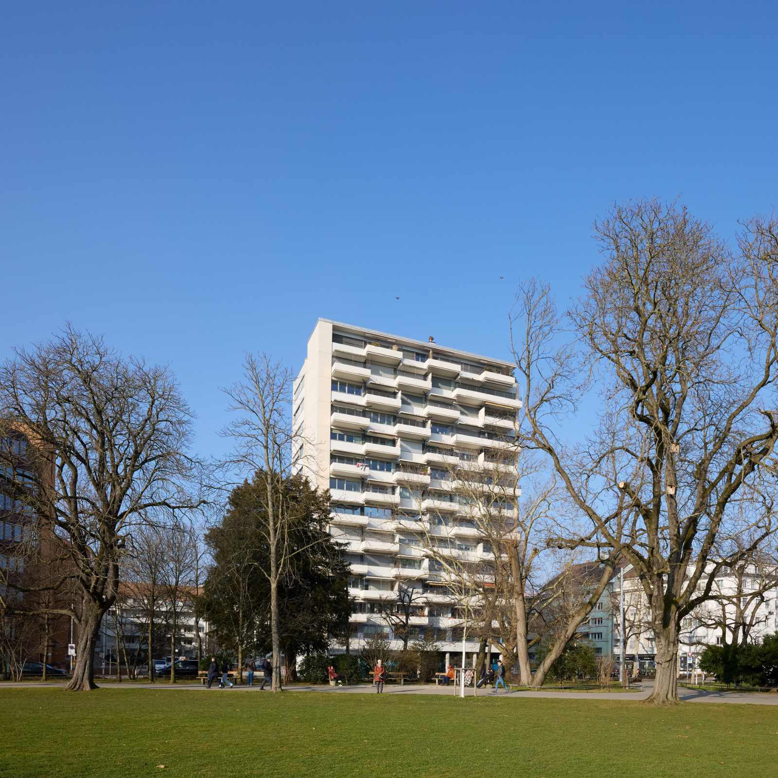 Aussenansicht auf das Objekt