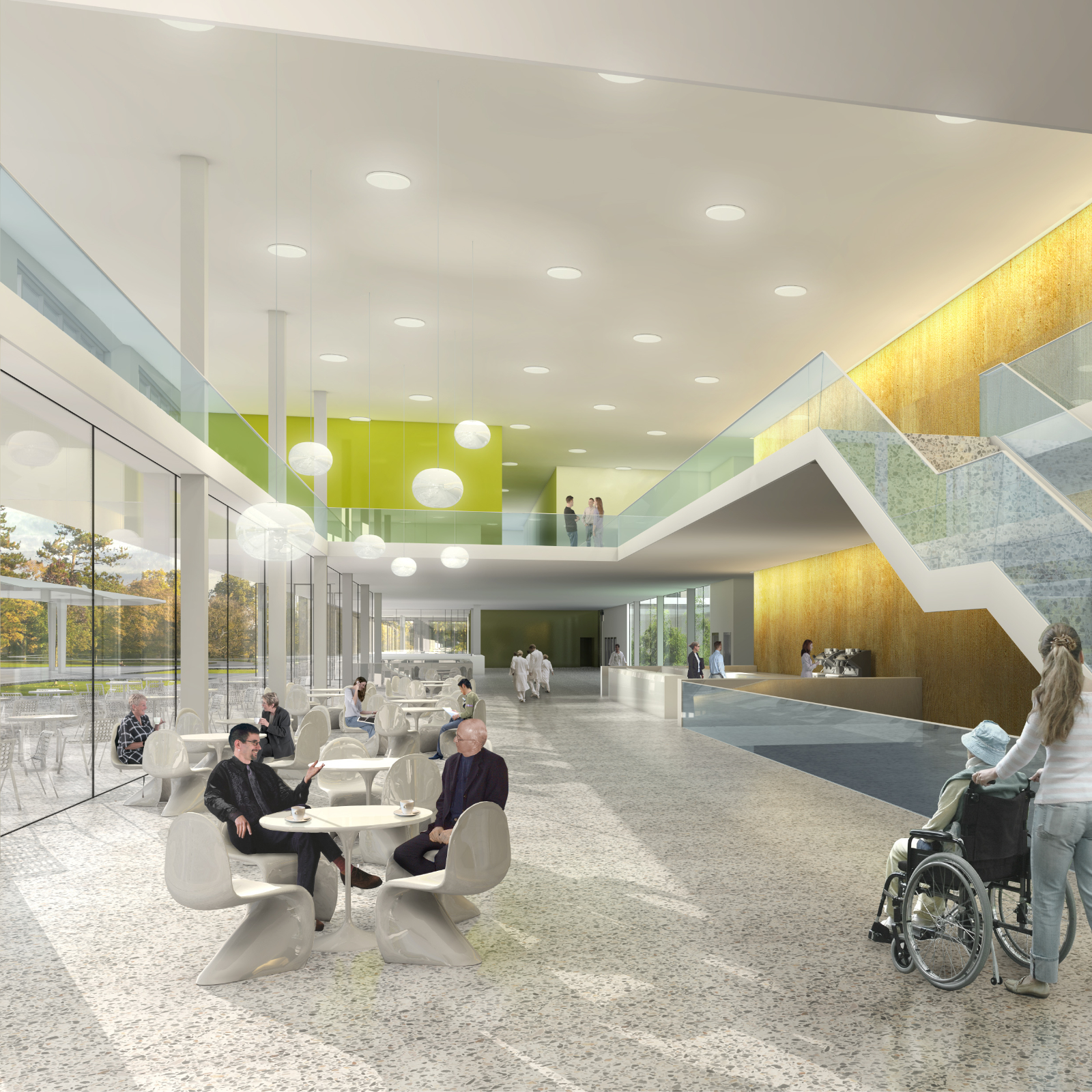 Zweistufiger Studienauftrag für die Erweiterung und Sanierung des Kantonsspitals Bruderholz.