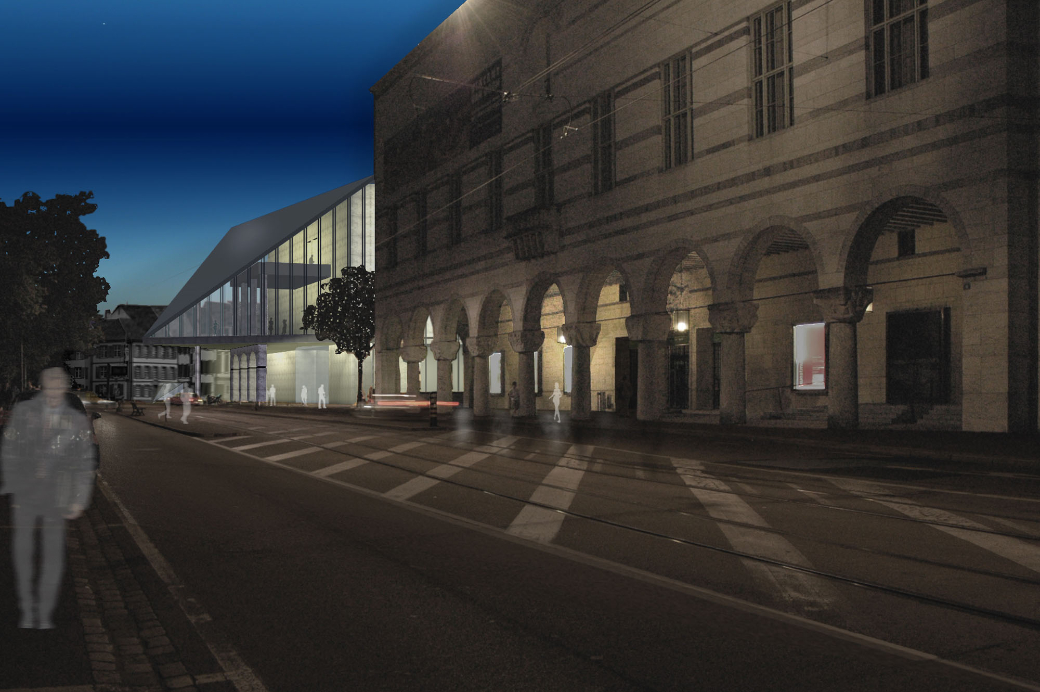 Project competition for the extension of the Kunstmuseum Basel in a team with Rapp Arcoplan and the design architect Tadao Ando.