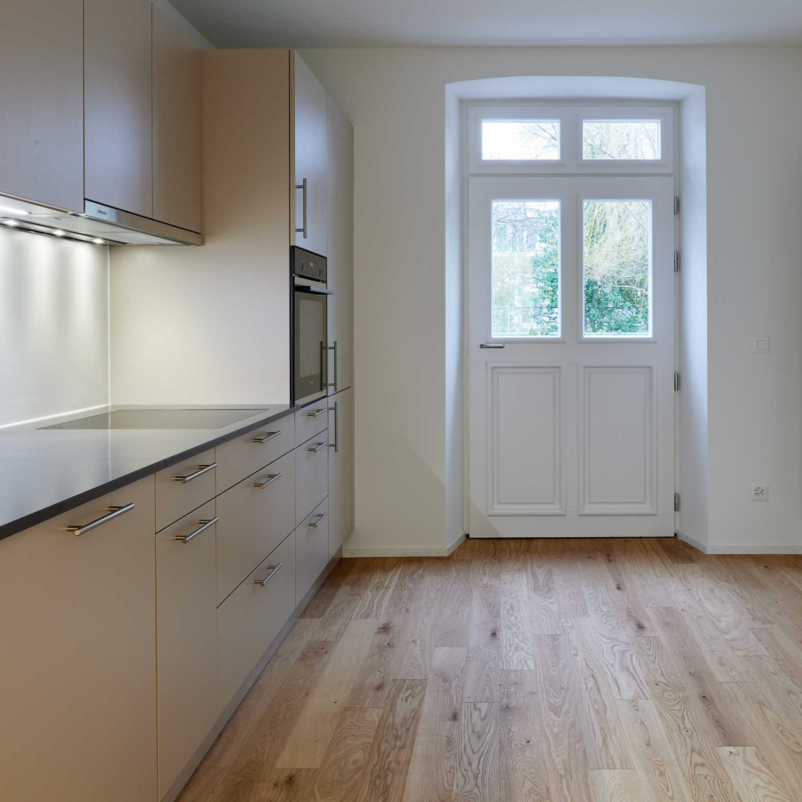 Conversion of a listed building with residential use on the ground floor.
